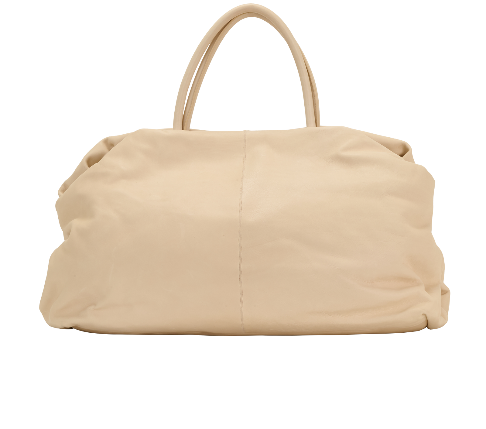 Elio Bourse Bag, &pound;1,600, Handbags, Cream, Leather, Back view